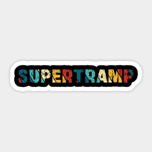 Retro Color - Supertramp Sticker